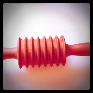 Vintage pasta rolling pin